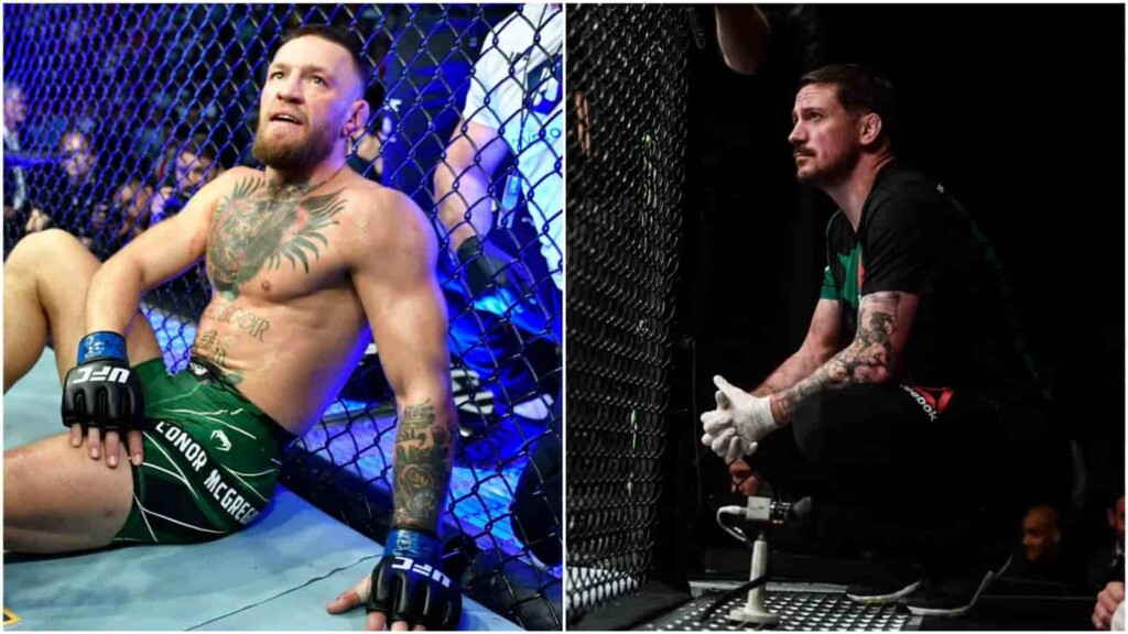 Conor McGregor and John Kavanagh