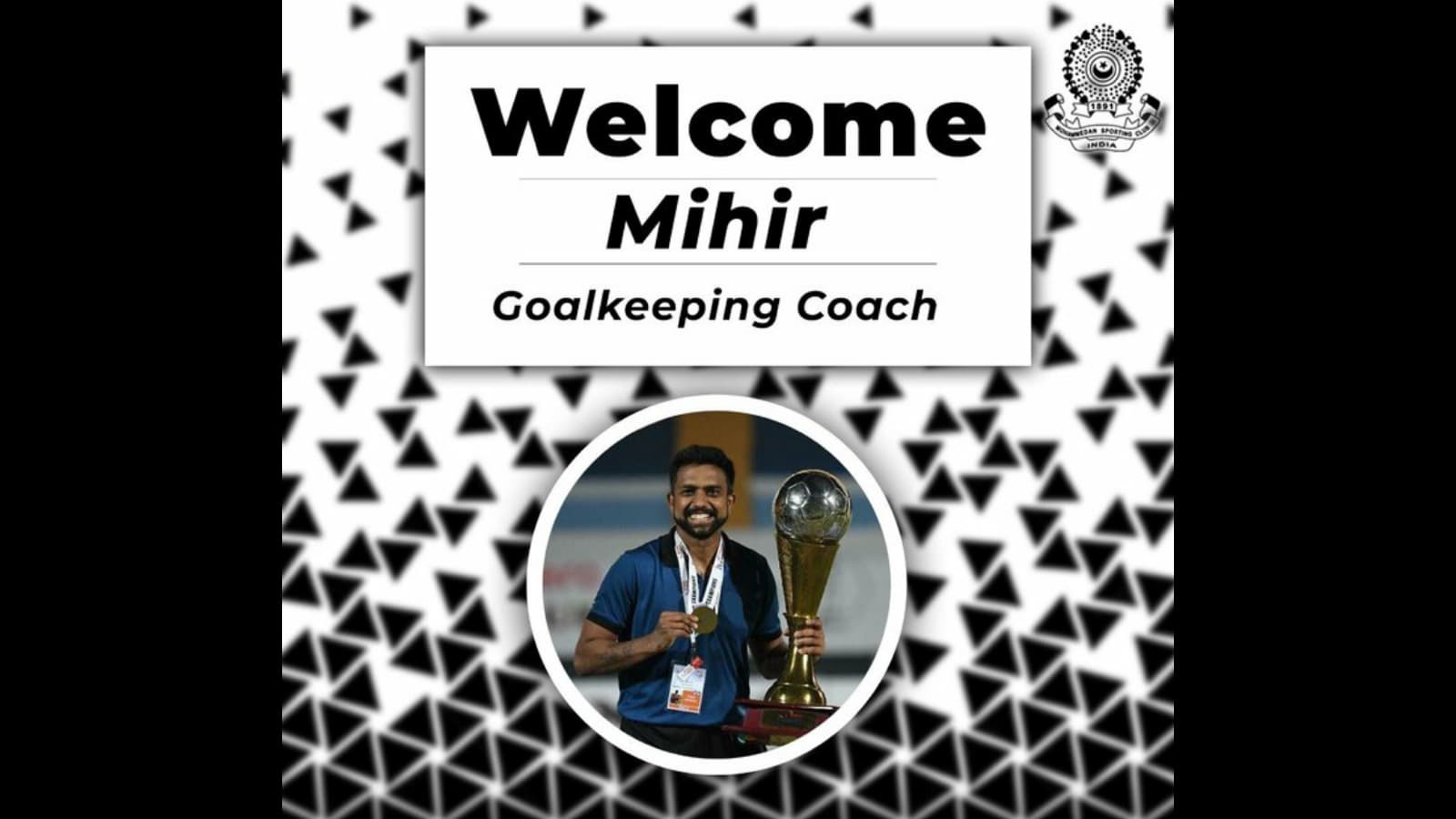 I League: Mohammedan SC appoint  Mihir Sawant from Gokulam Kerala