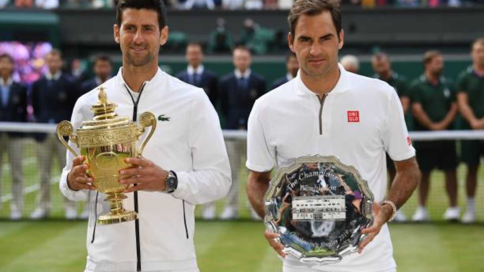 Wimbledon Final: Roger Federer congratulates Novak Djokovic on 20th Grand Slam win