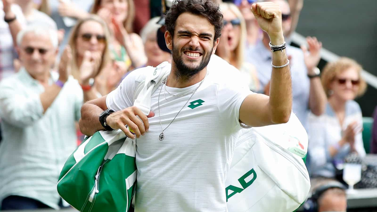 What does Matteo Berrettini Eat and Drink During Matches?