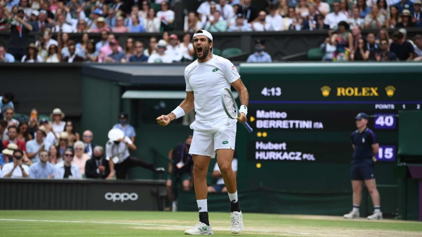 What are Matteo Berrettini’s best results at Grand Slam events?