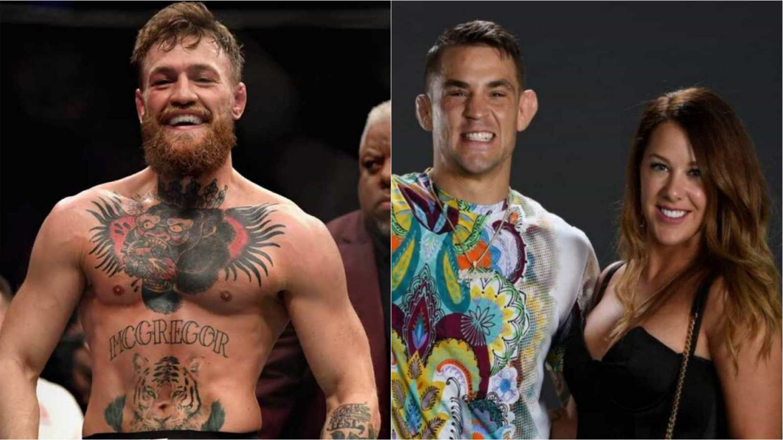 “Your wife wants to see the hair around my d**k and balls bro,” Conor McGregor takes an extremely personal shot at Dustin Poirier before UFC 264