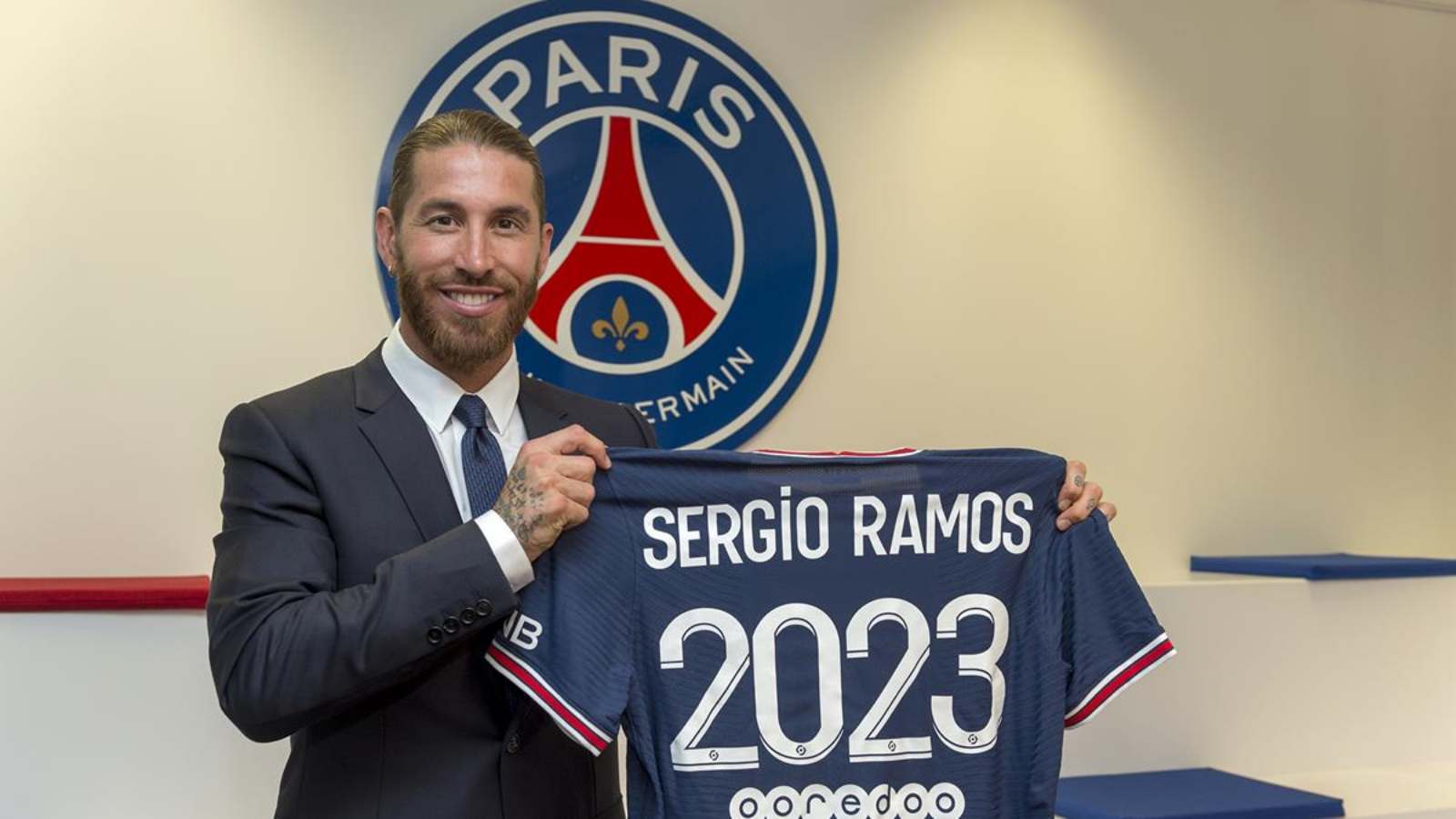 OFFICIAL: PSG announce the highly anticipated signing of defender Sergio Ramos on a two year deal