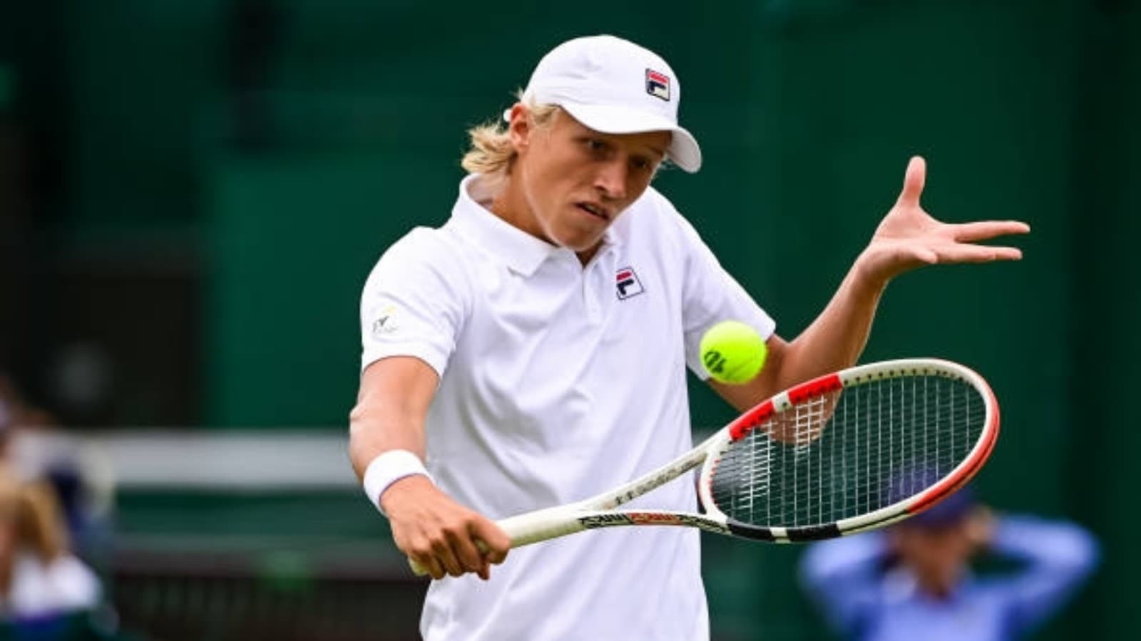 Like father like son! Leo Borg, Bjorn Borg’s son,  makes a winning debut at Wimbledon