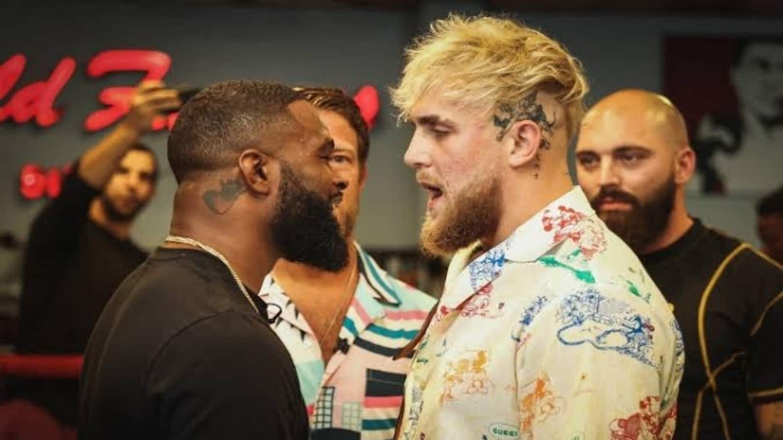 Jake Paul and Tyron Woodley ready to get the winner’s name tattooed on their bodies if they lose