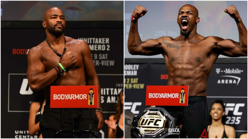 Rashad Evans and Jon Jones