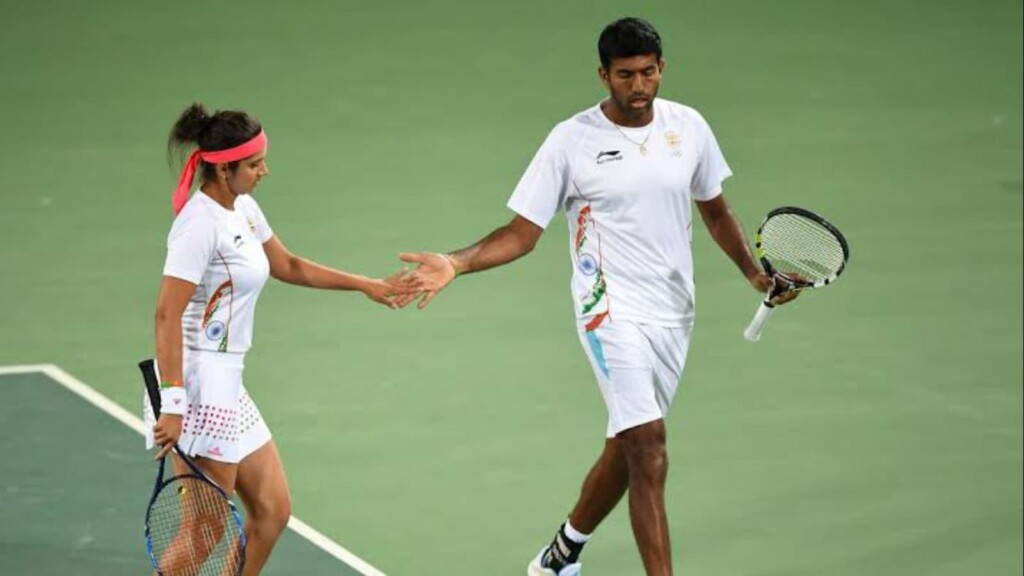 Sania Mirza and Rohan Bopanna