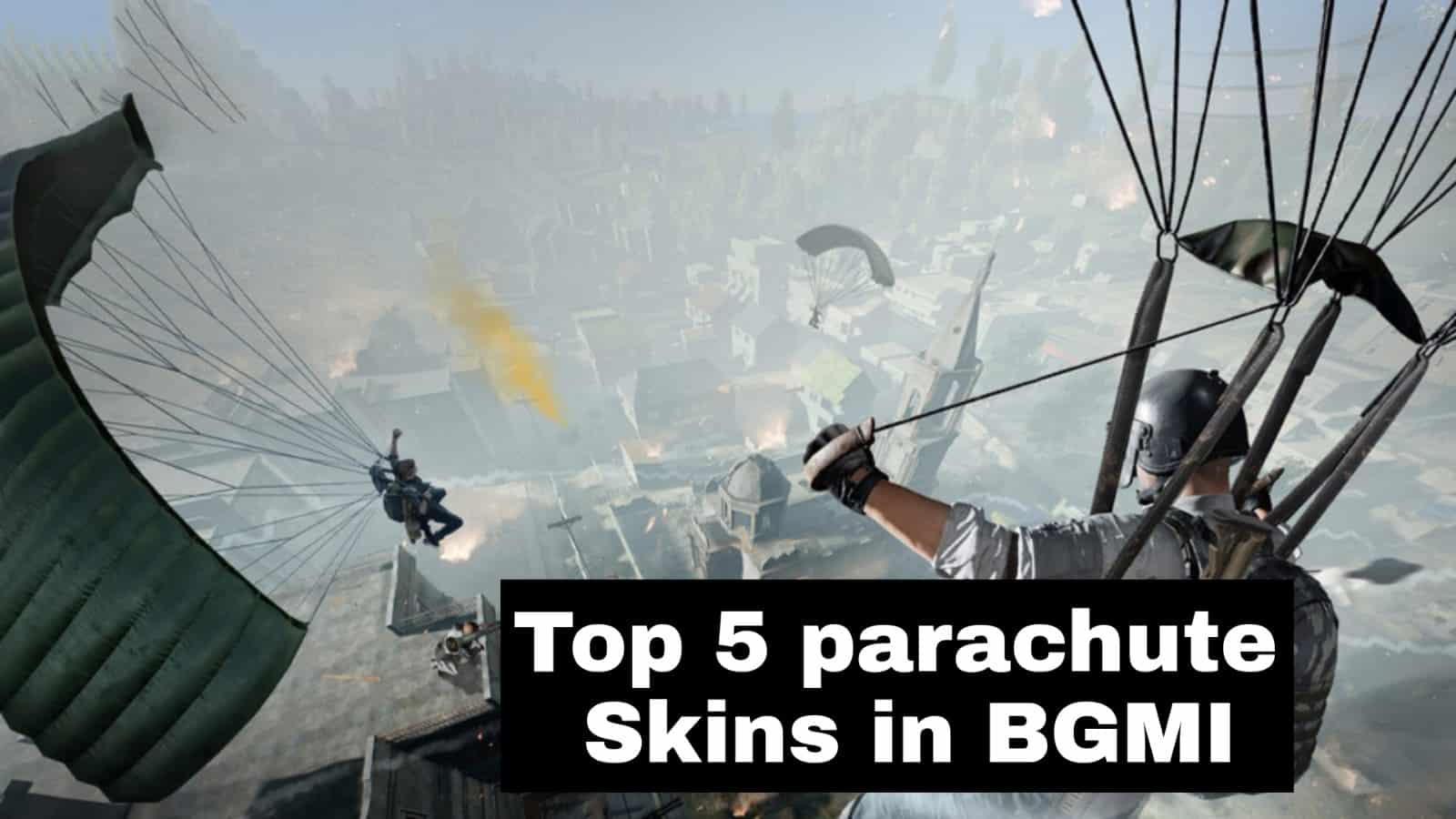 Battlegrounds Mobile India: Top 5 parachute skins in BGMI