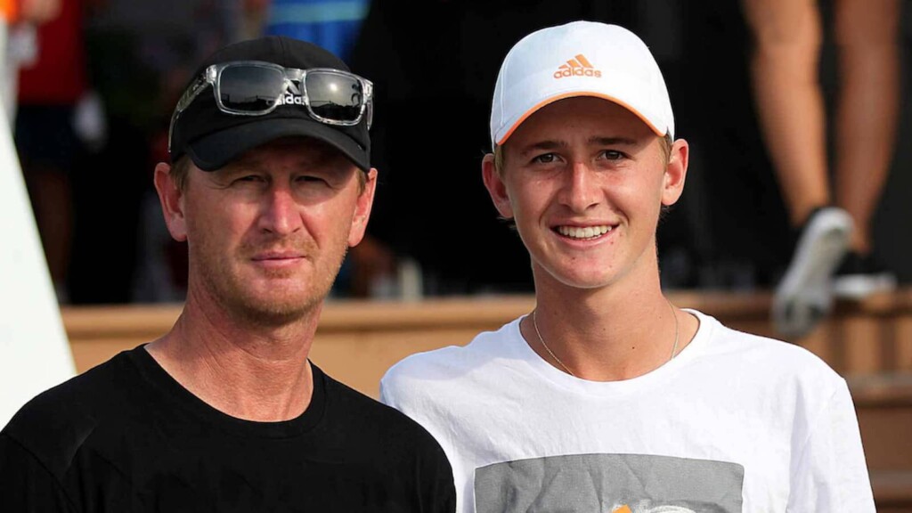 Sebastian Korda's coach Petr Korda