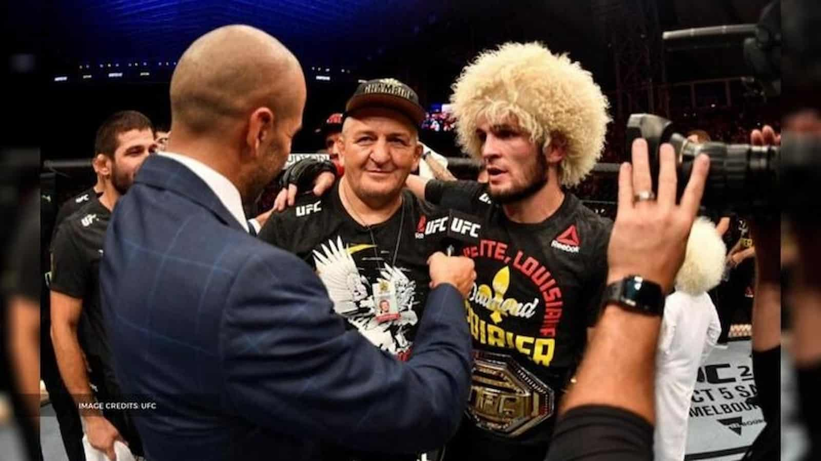 “My father sell his house” – Khabib Nurmagomedov credits his father’s sacrifices for his hall of fame induction