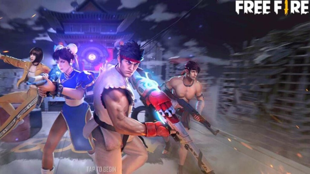 Free fire street fighter event