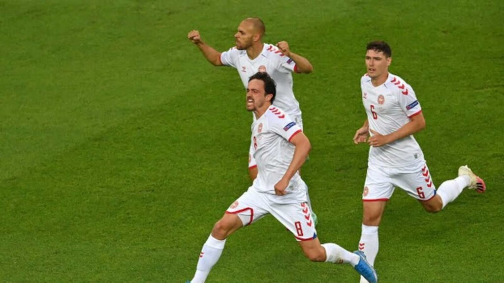 EURO 2020 Watch Czech Republic vs Denmark: Denmark scores twice and takes a 2-0 lead going into half-time