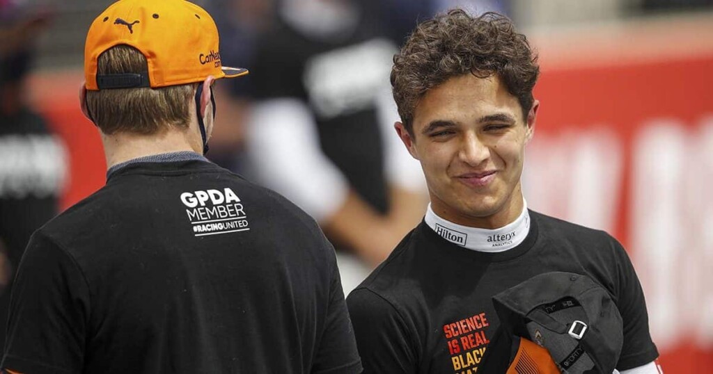 Max Verstappen on Lando Norris