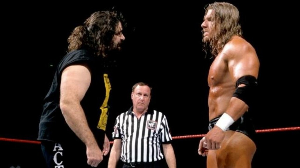 Triple H vs Mick Foley