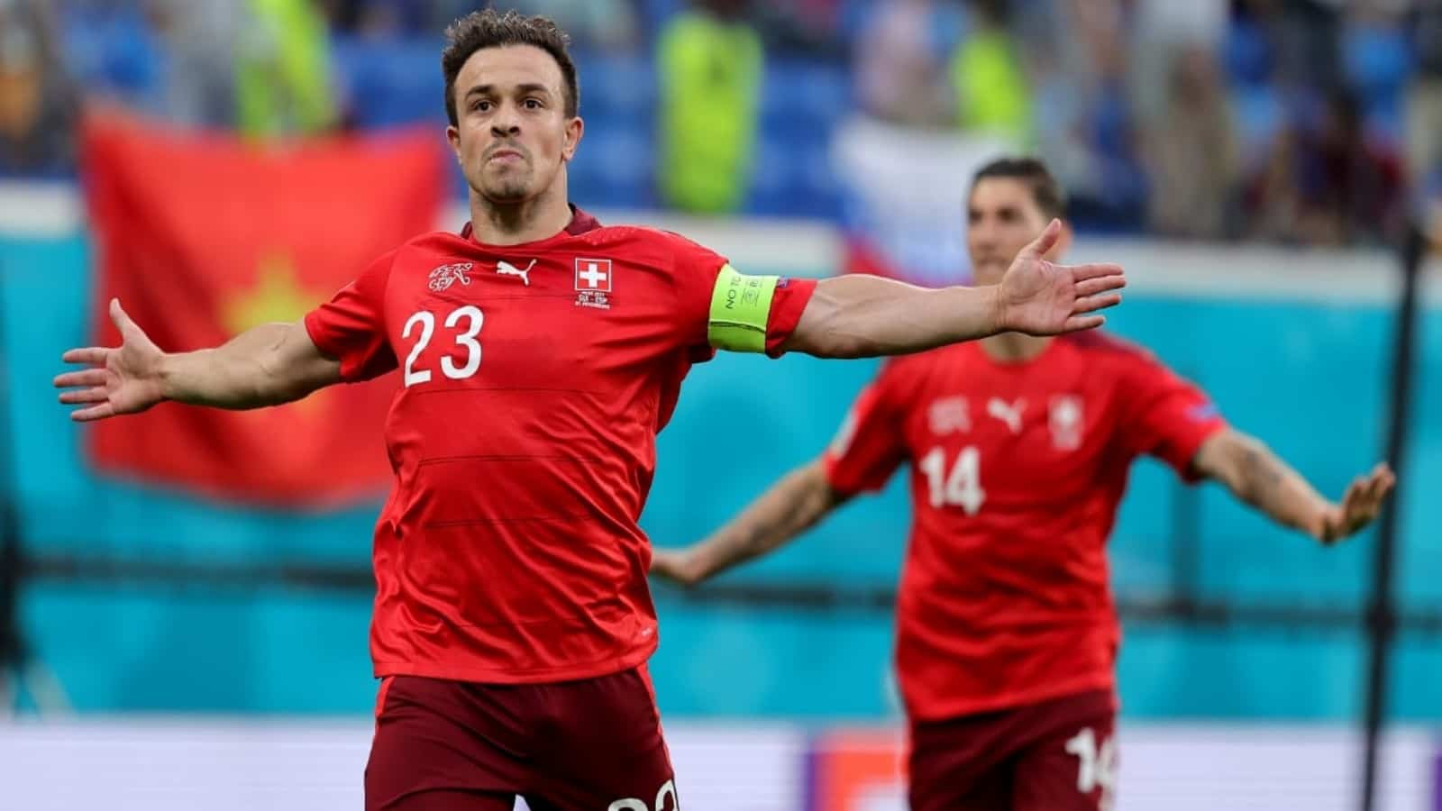 WATCH:EURO 2020- Switzerland equalise from Xherdan Shaqiri’s second half strike after Spain scored early