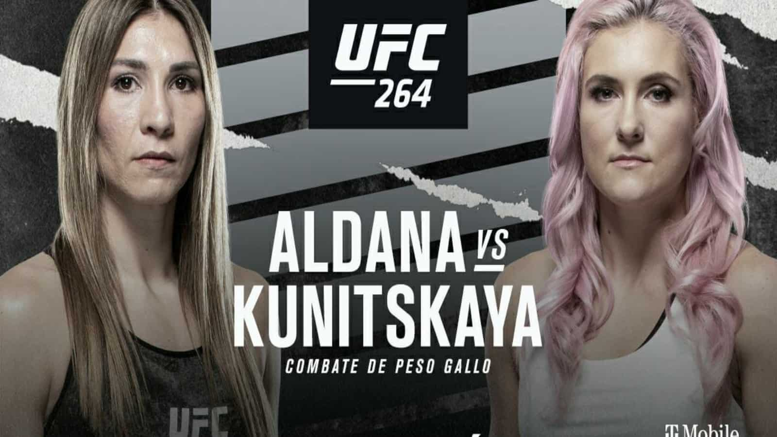 UFC 264: Irene Aldana vs Yana Kunitskaya Prediction and Fight Preview