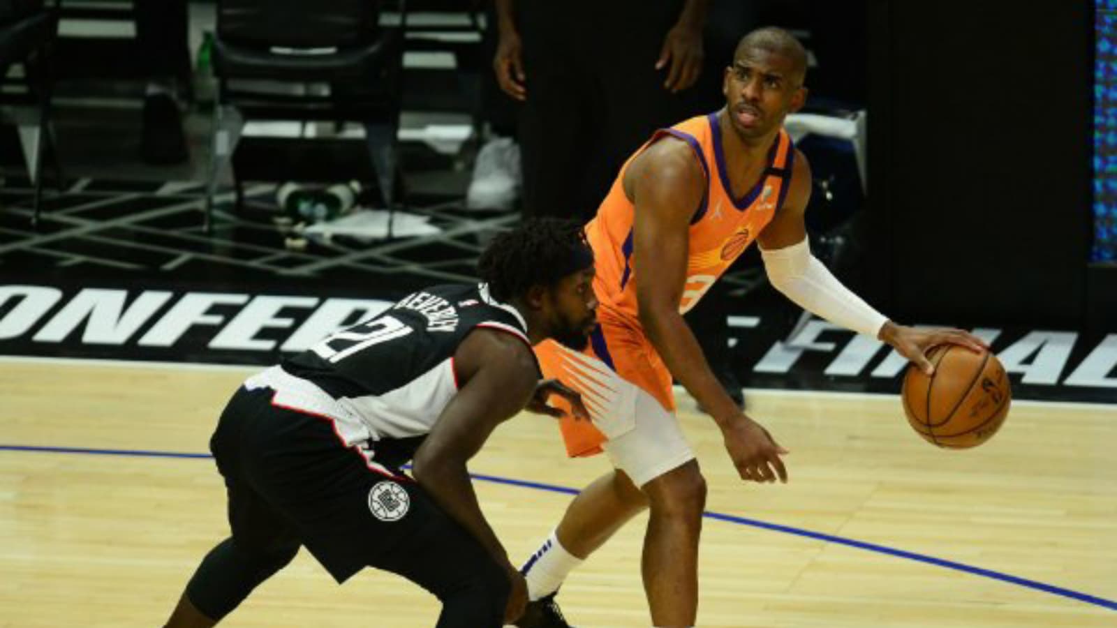 WATCH: Jae Crowder hits back on Patrick Beverley after he shoves Chris Paul