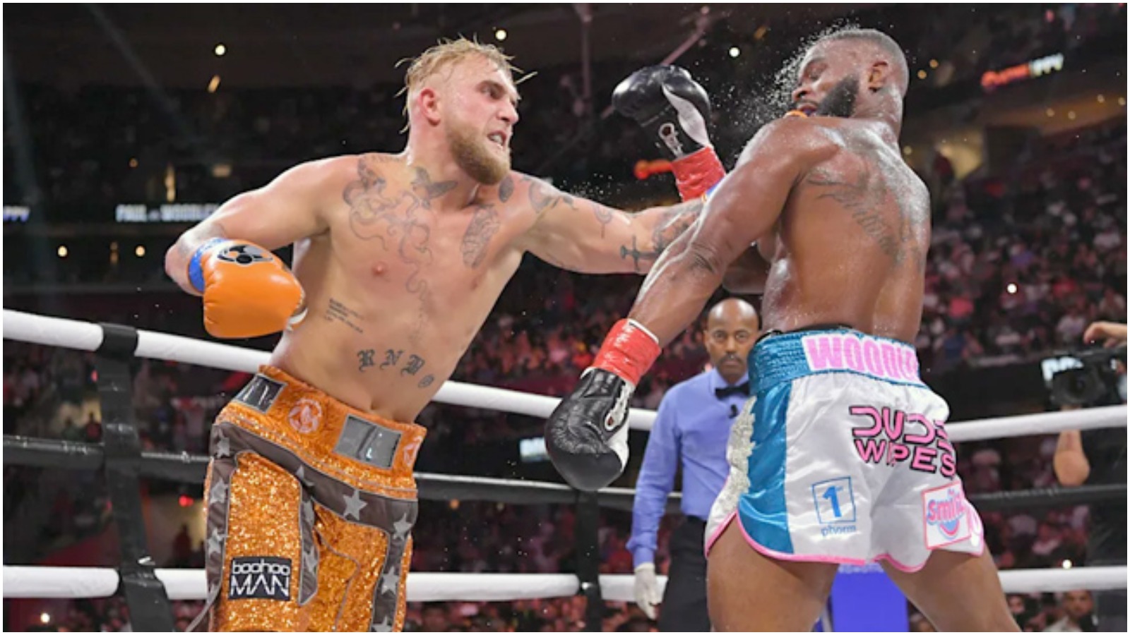 How much did Jake Paul and Tyron Woodley make for their fight?