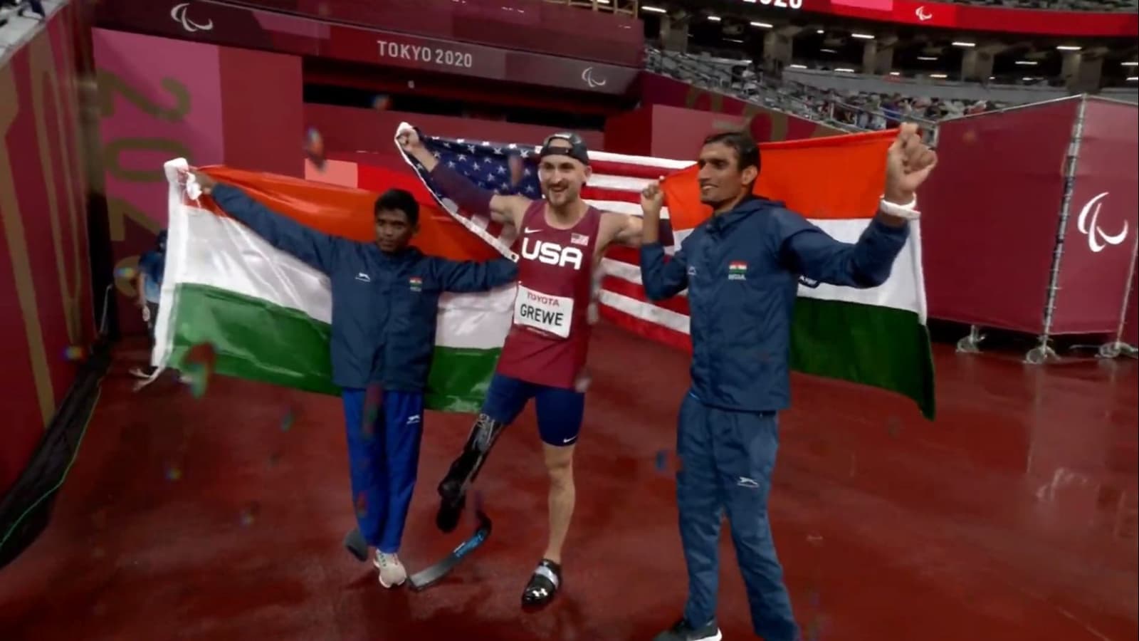 Medal Galore! Double Podium For India as Mariyappan Thangavelu and Sharad Kumar Clinch Silver and Bronze in High Jump at Tokyo Paralympics