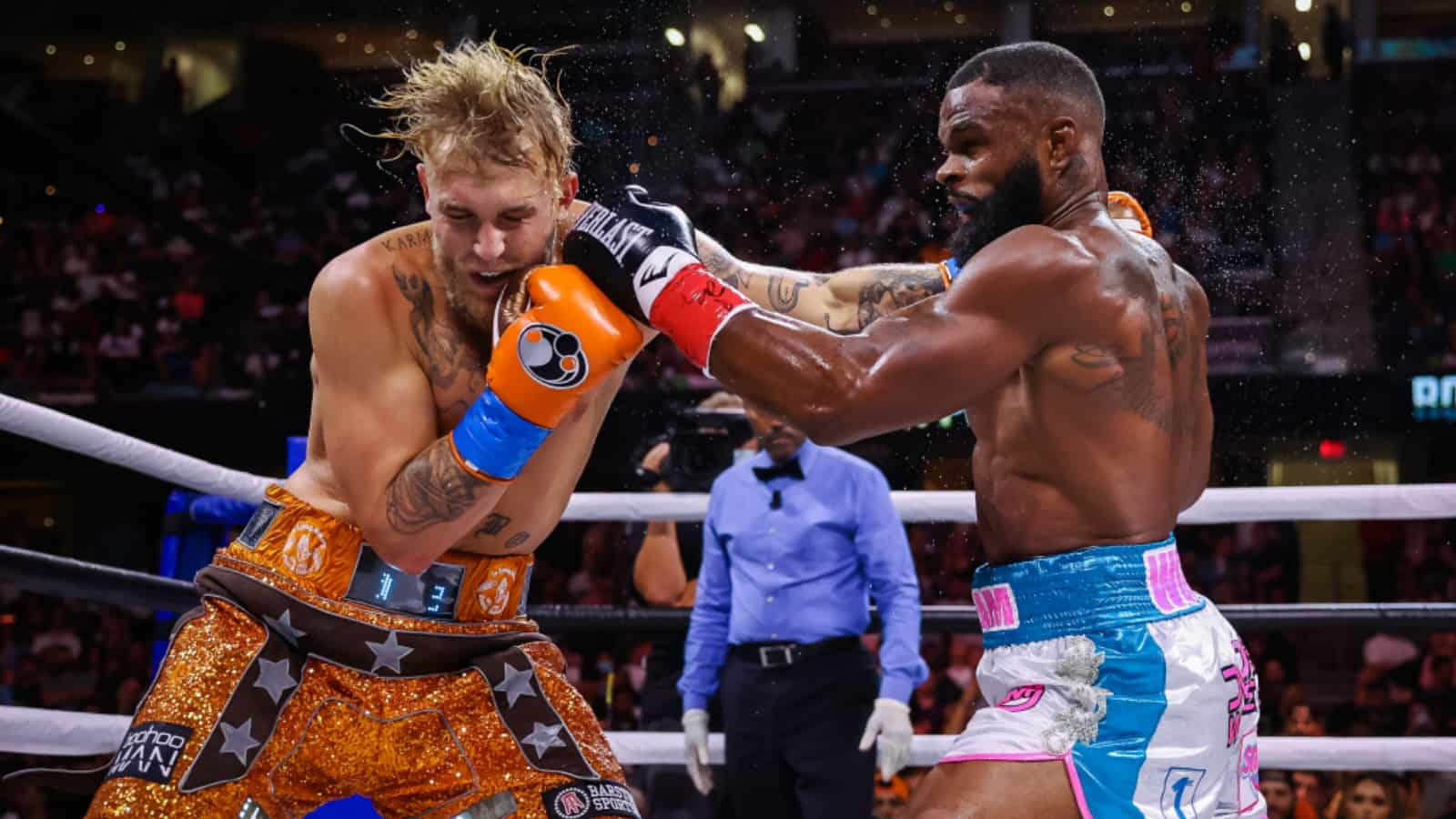 “I present more threats to Jake”- Tyron Woodley believes the Jake Paul vs Tommy Fury fight didn’t make sense