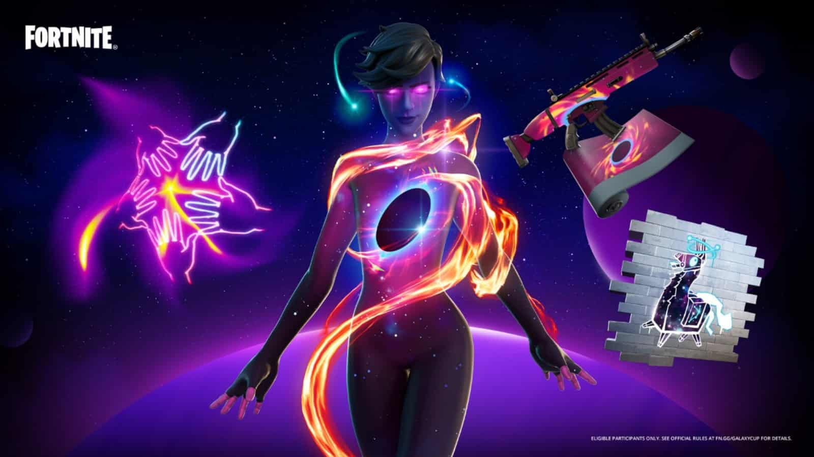 How to Get Fortnite Galaxy Girl Skin For Free in Galaxy 2.0 Cup