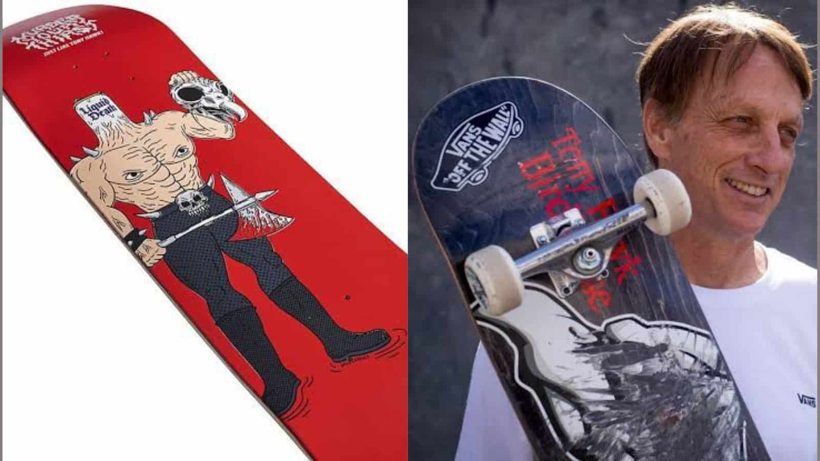 Limited Edition Skateboards Painted With Tony Hawk’s Blood Sell Out Overnight