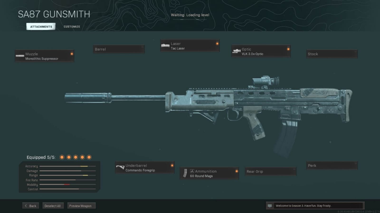 The Best SA87 Warzone Loadout with Details