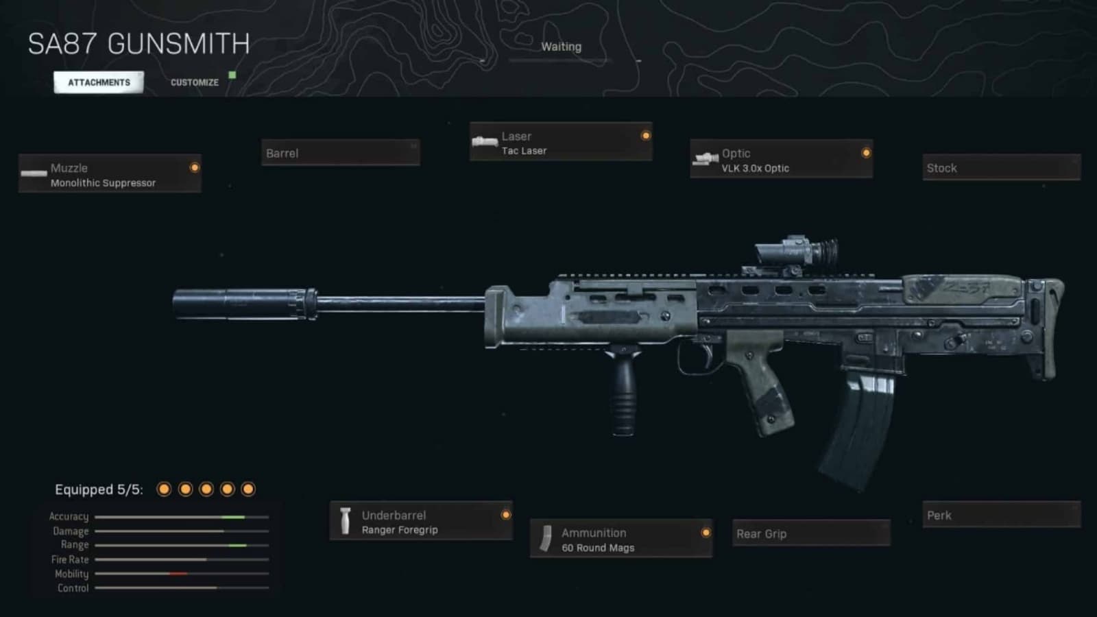 The Best SA87 Warzone Loadout with Details