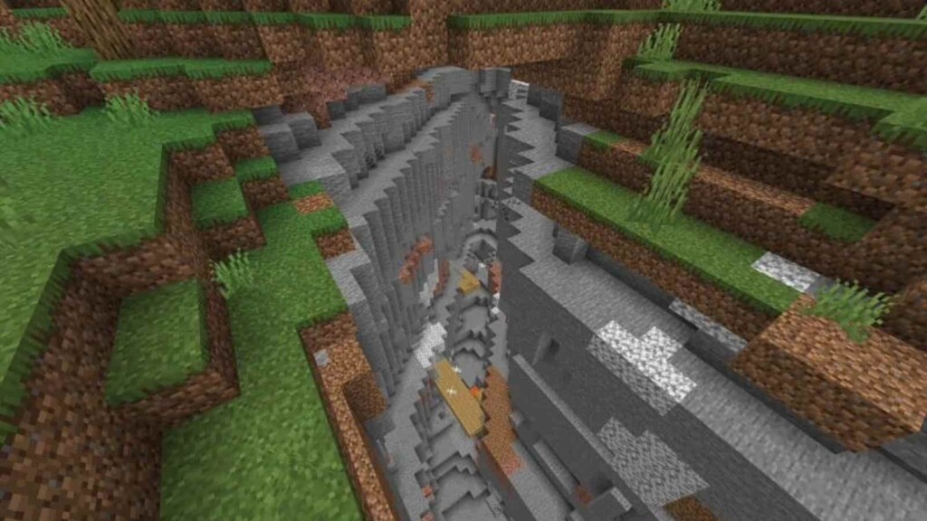 Minecraft Ravine