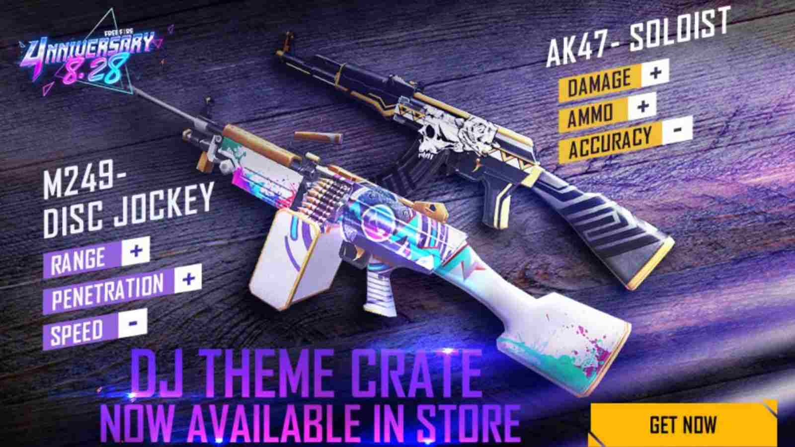 How To Get Soloist And Disc Jockey Crate In Free Fire For October 2021?