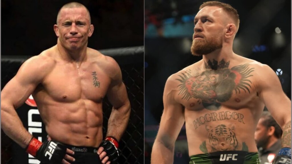 Georges St Pierre and Conor McGregor