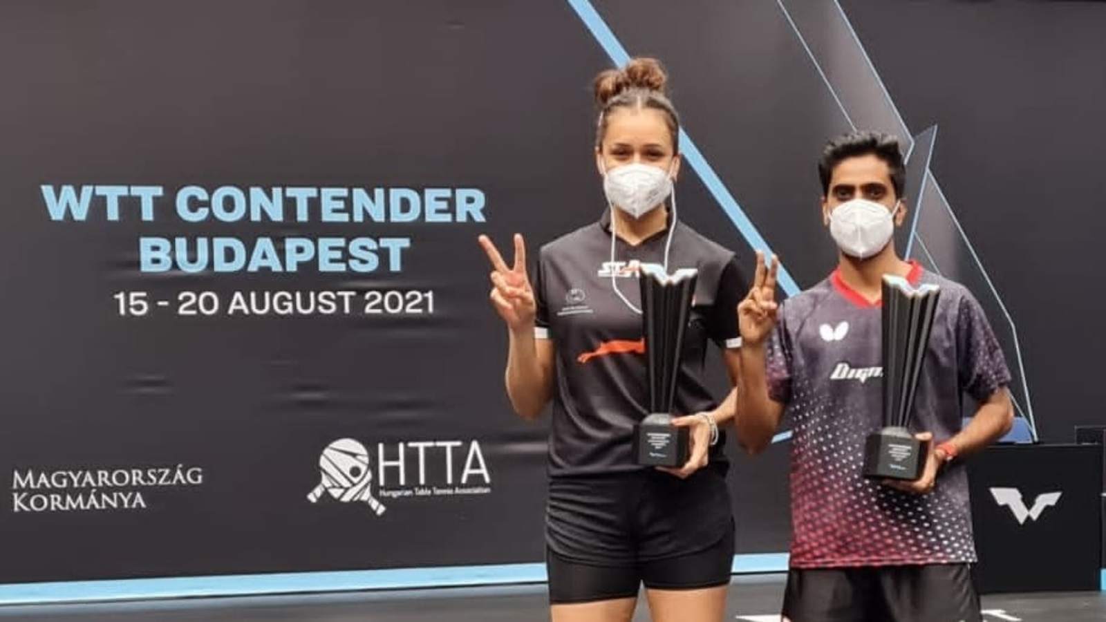 Gold for Manika Batra, G Sathiyan at World Table Tennis Contender Budapest 2021; Manika crashes Out of Semifinals