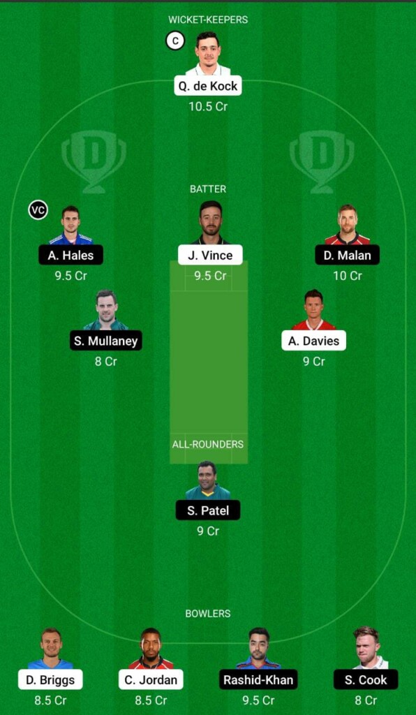 SOB vs TRT Dream11