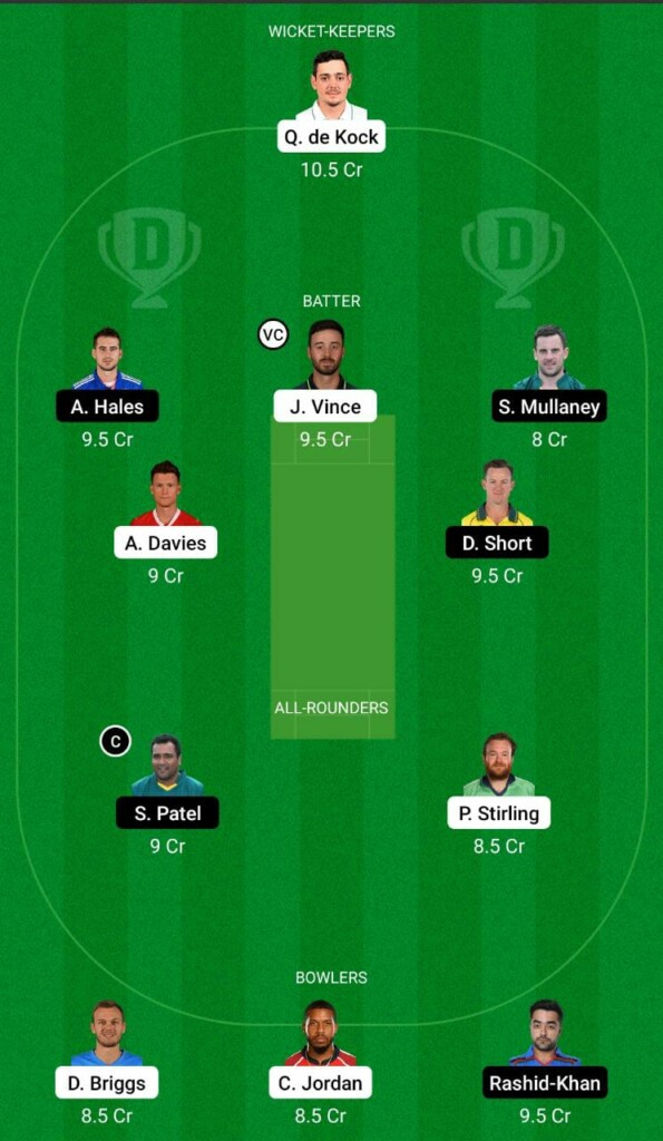 SOB vs TRT Dream11