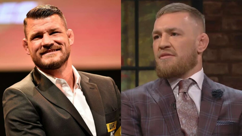 Conor McGregor and Michael Bisping