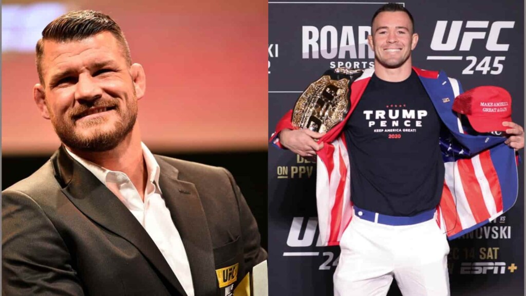 Michael Bisping and Colby Covington