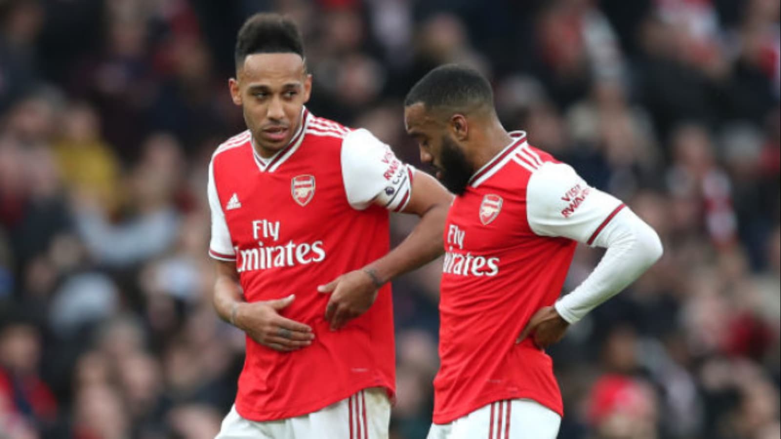 Arsenal’s troubles heightened as Pierre-Emerick Aubameyang and Alexandre Lacazette major doubts for Chelsea fixture