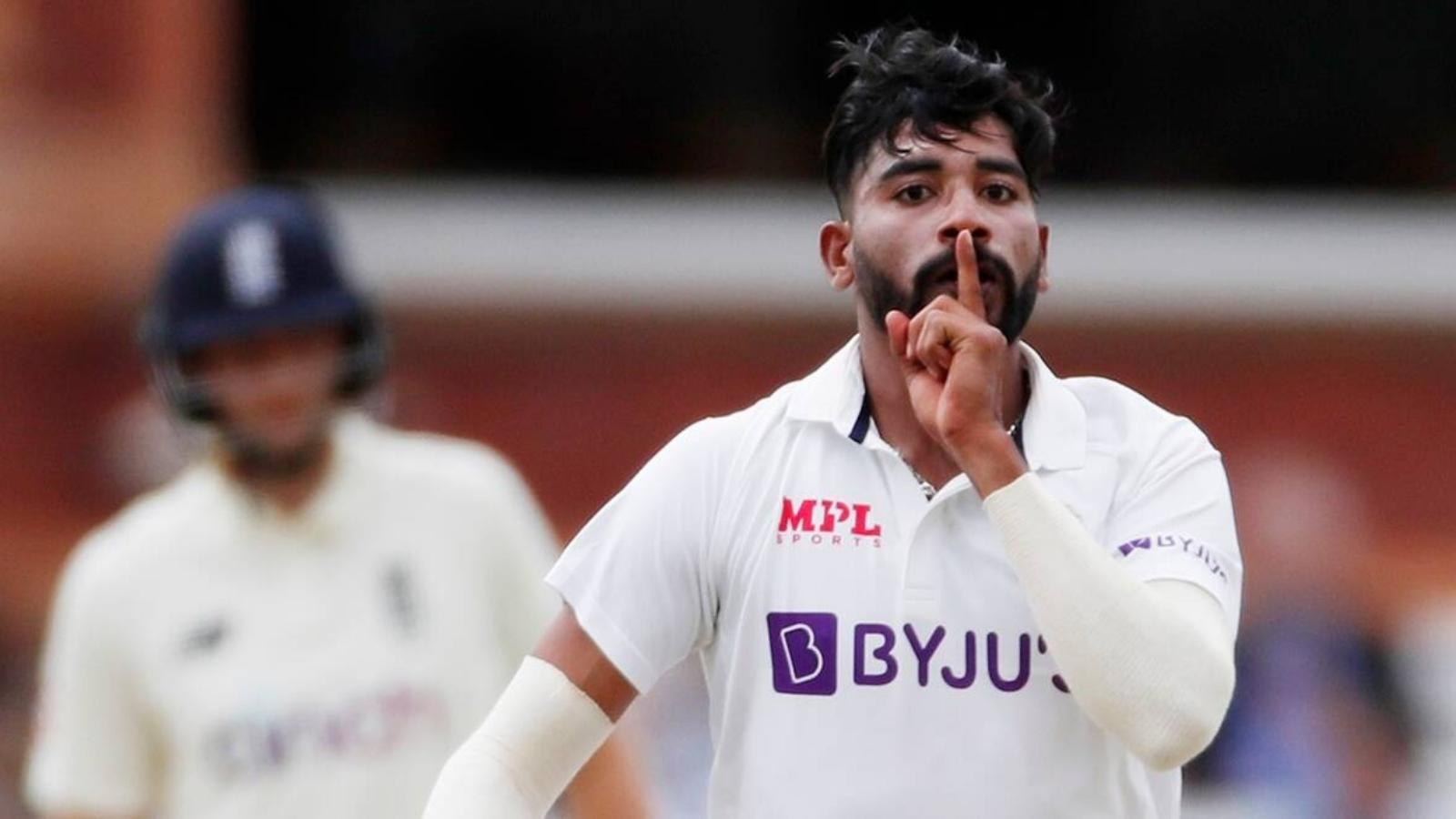 ENG vs IND: “It’s for haters” – Mohammed Siraj on his ‘finger on lips’ celebration style