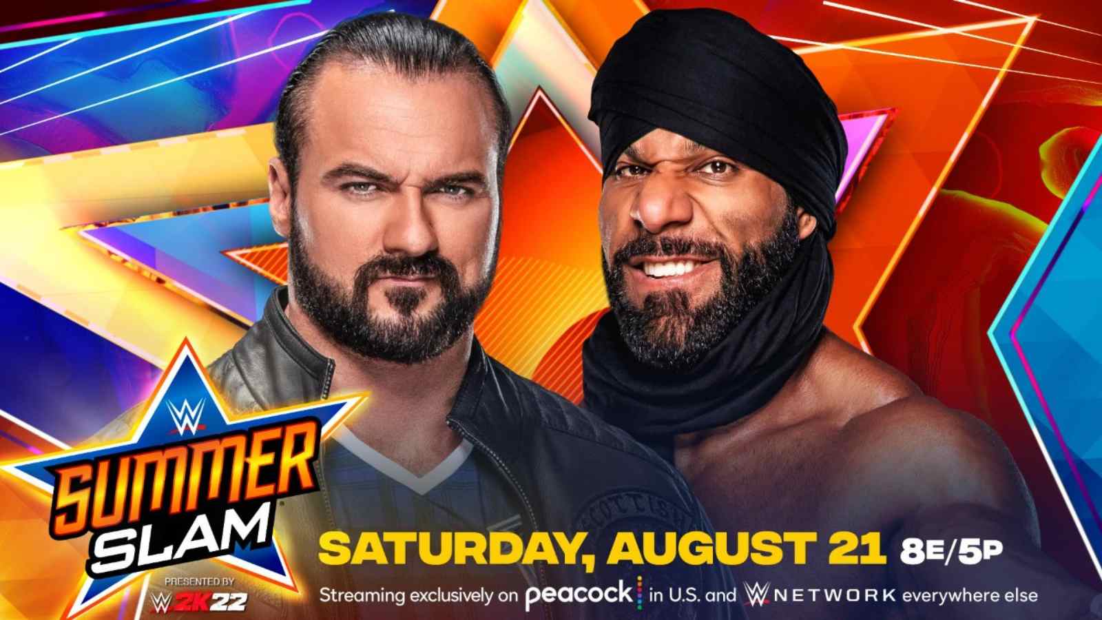 WWE Summerslam 2021: Drew McIntyre vs Jinder Mahal announced