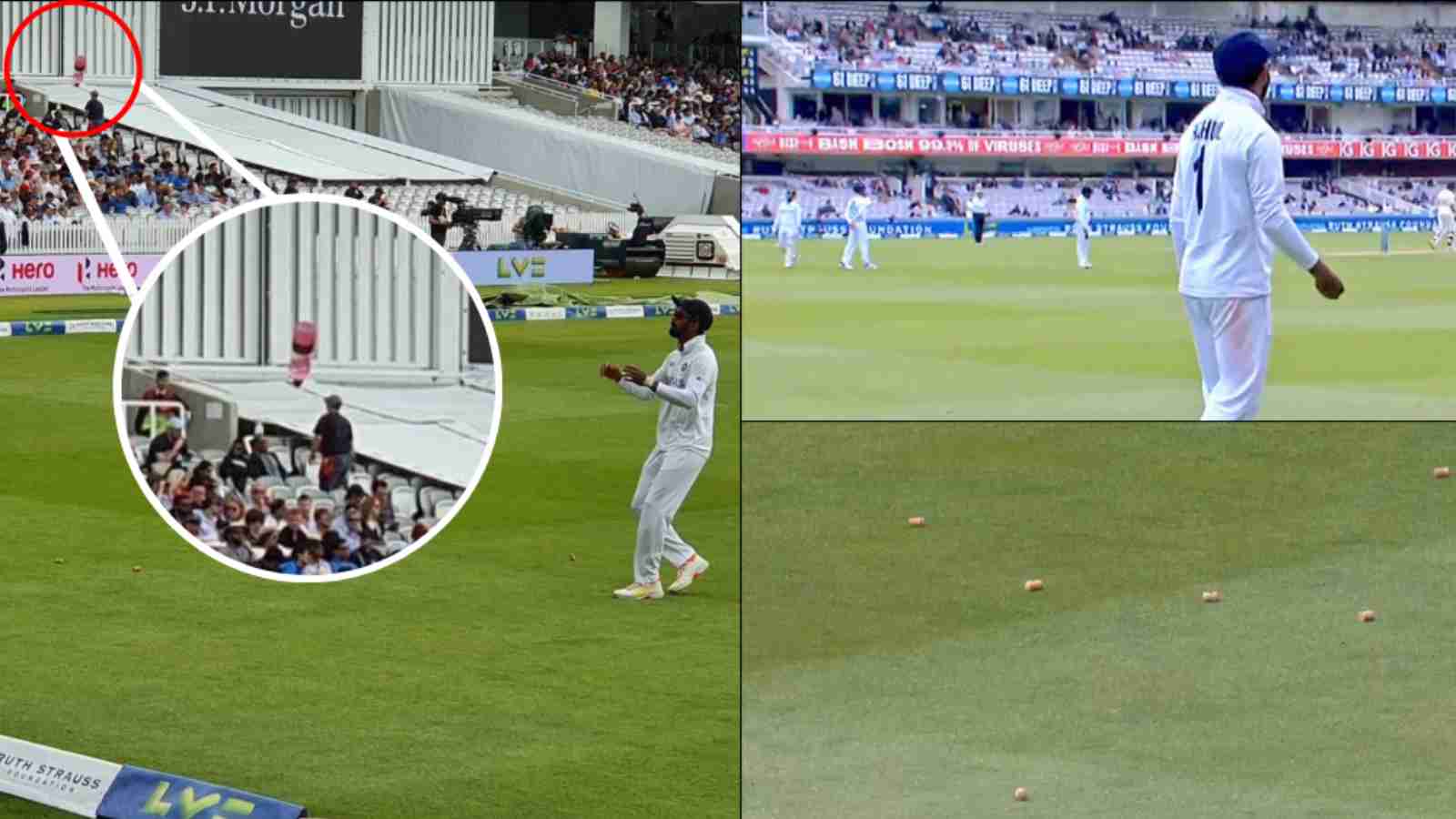 ENG vs IND: Crowd throws champagne bottle corks at KL Rahul while fielding in Lord’s Test; Twitterati reacts