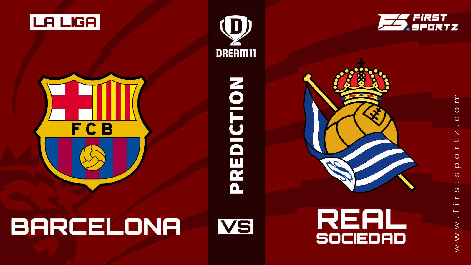 La Liga: BAR vs RS Dream11 Prediction, Playing XI, Teams, Preview, and Top Fantasy picks