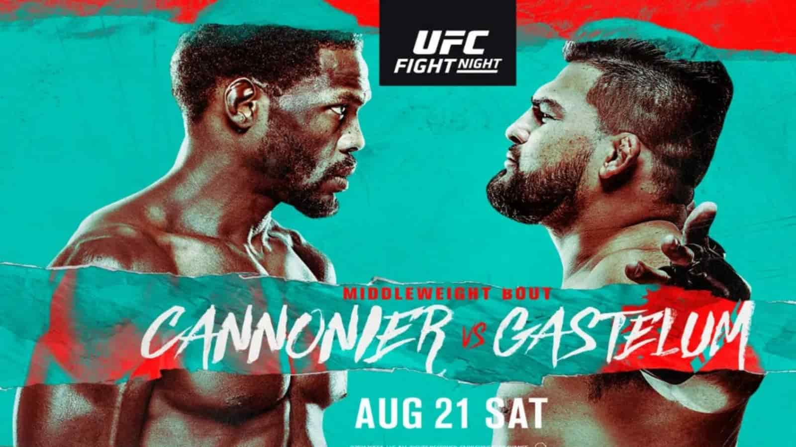 UFC Vegas 34: Jared Cannonier vs Kelvin Gastelum Prediction and Fight Preview