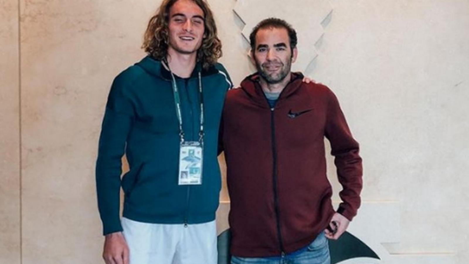 ‘I grew up watching all of his games and enjoyed watching him serve and fly,’ Stefanos Tsitsipas on Pete Sampras