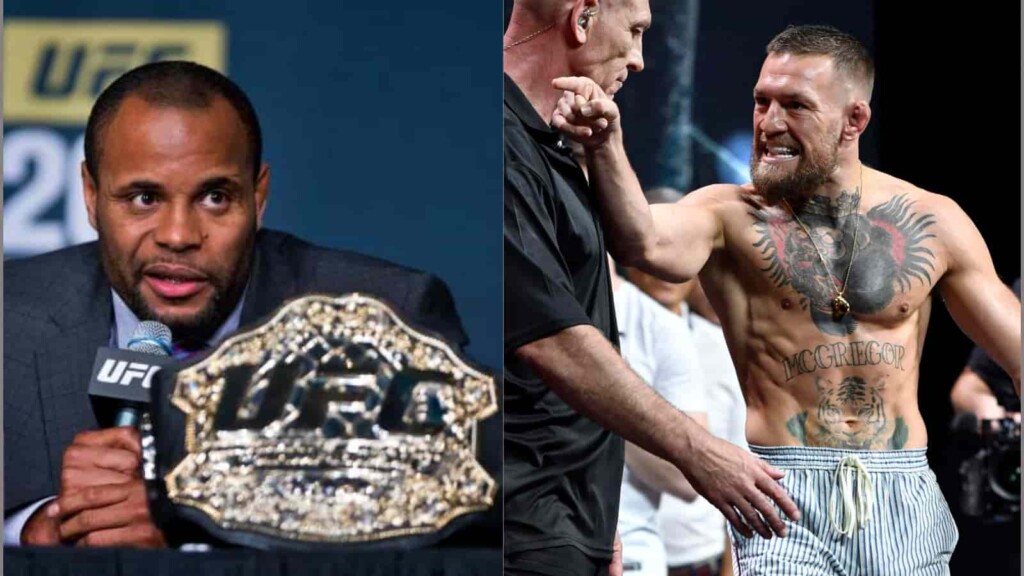 Conor McGregor and Daniel Cormier