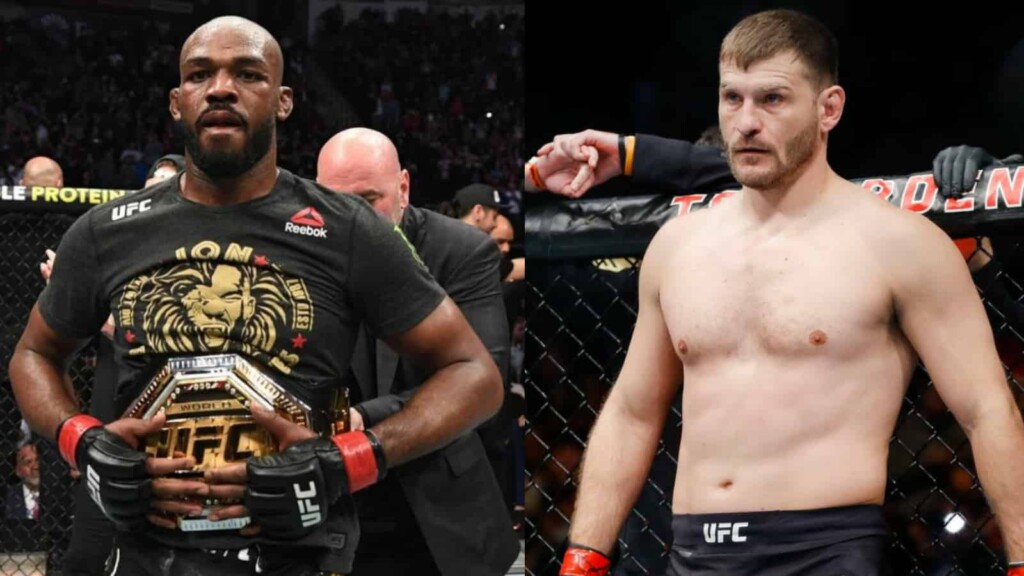 Jon Jones and Stipe Miocic