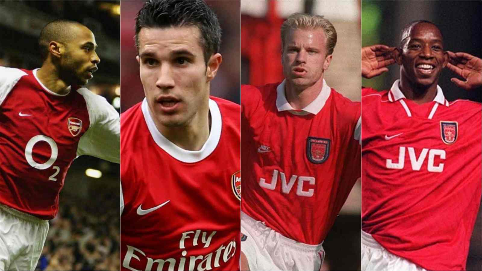 Arsenal top Goal scorer from every Premier League season