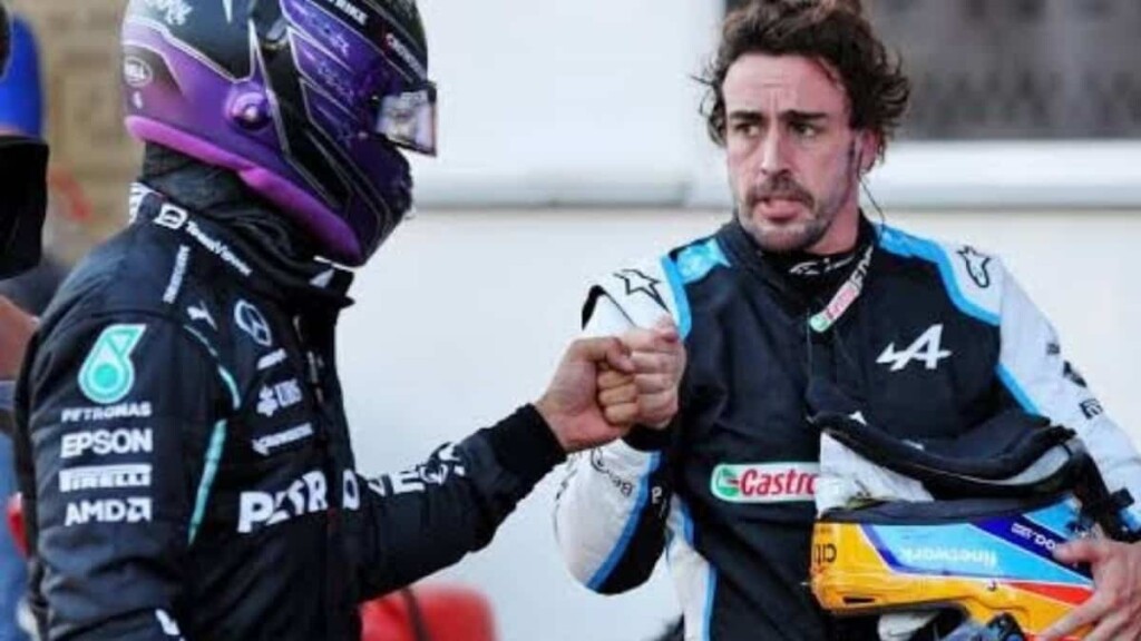 Lewis Hamilton and Fernando Alonso