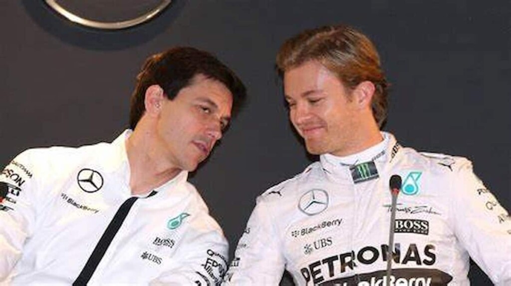 Toto Wolff and Nico Rosberg