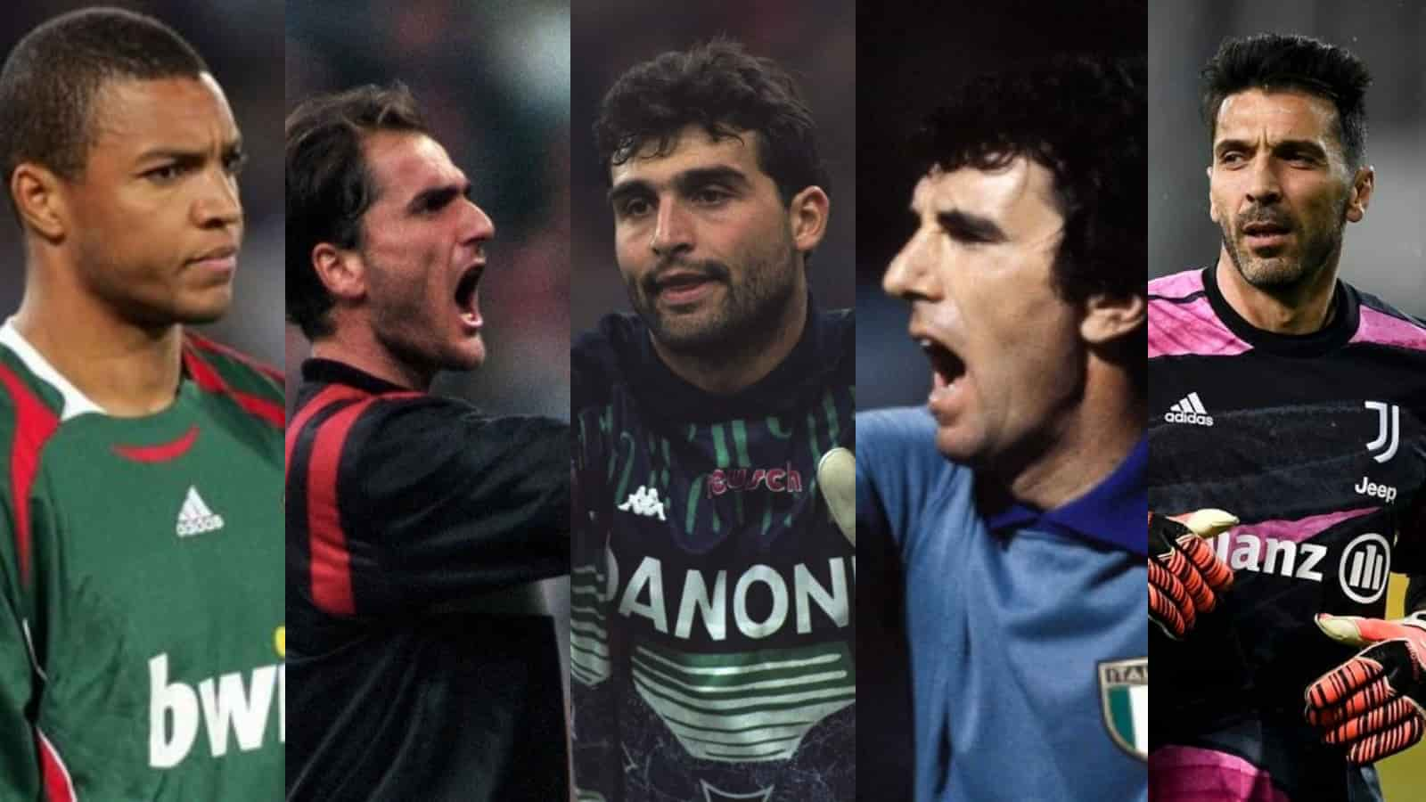 Top 5 all-time goalkeepers in Serie A