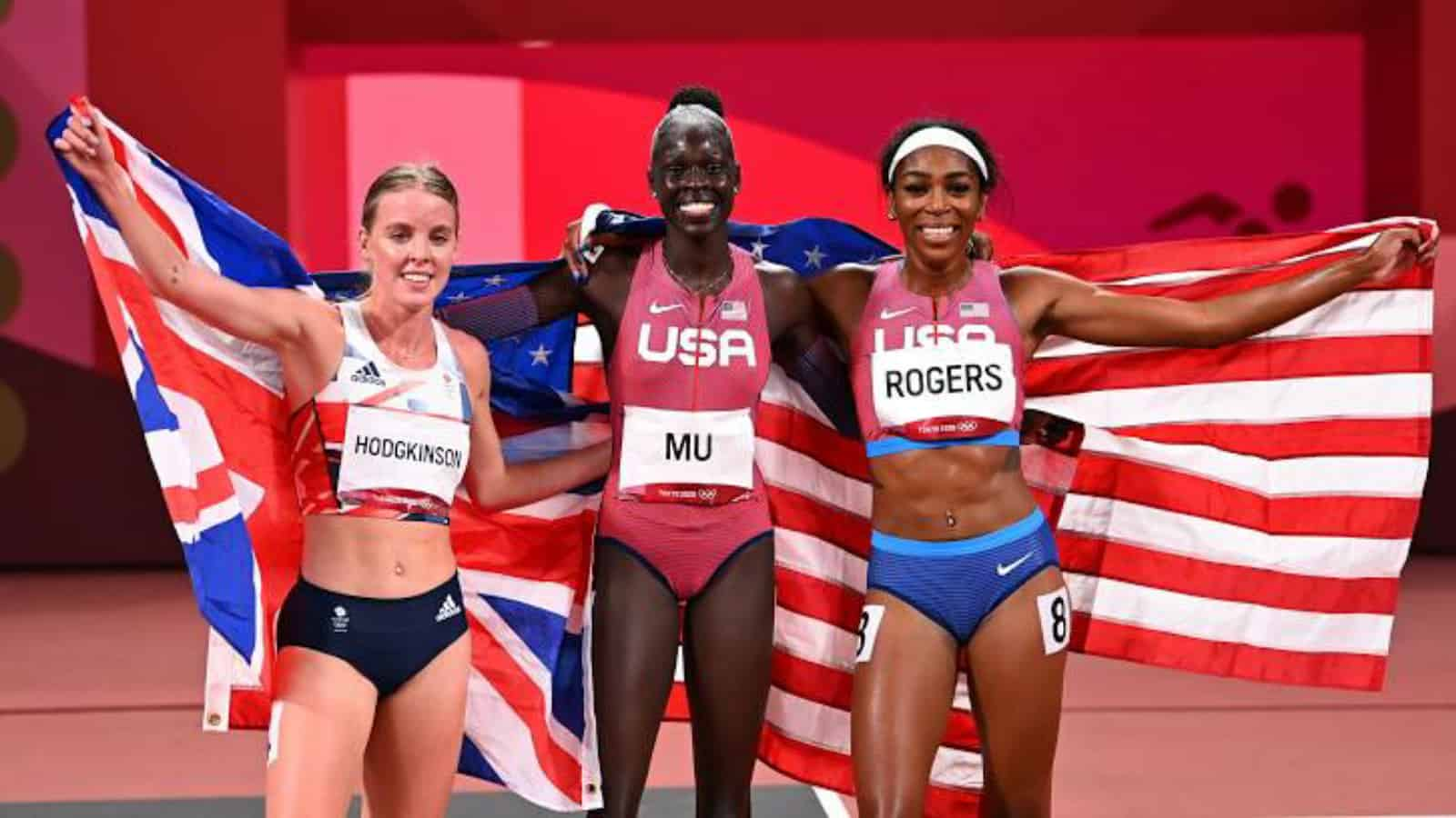 Tokyo Olympics Athletics: Athing Mu smashes national record to bag women’s 800m gold as Keely Hodgkinson clinches silver by a whisker